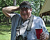 Ben Britt, PMUG Community Representative, at the 2008 picnic &mdash; photo by Maria Arguello