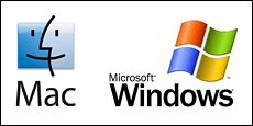 Mac and Windows Logos