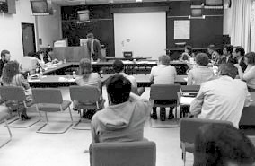 photo of a PMUG meeting inside the CIT building at 87 Prospect Ave.
